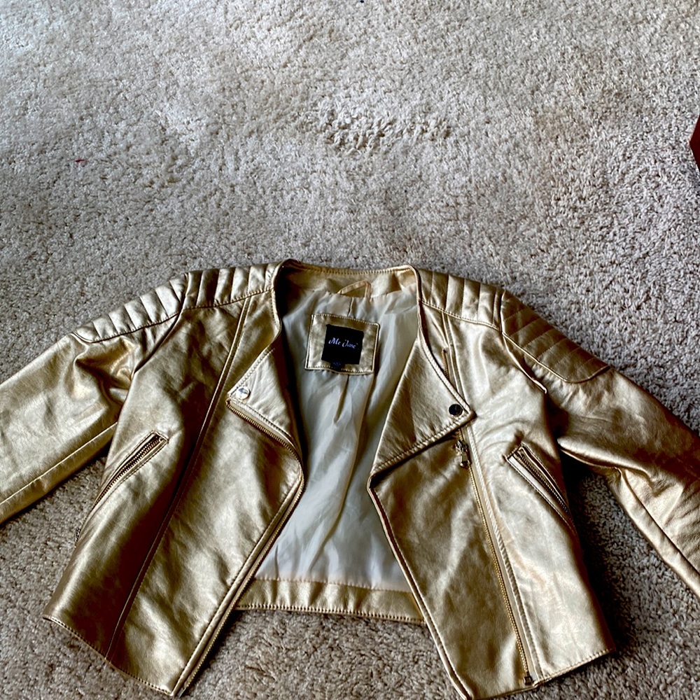 ME JANE gold jacket! girls
